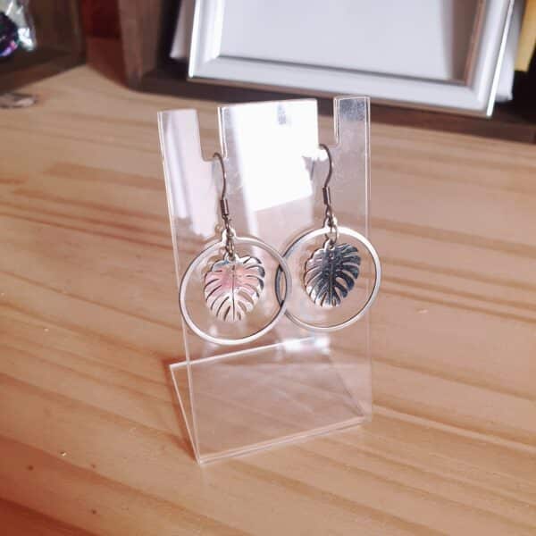 Boucles d'oreilles "Monstera" – Image 2
