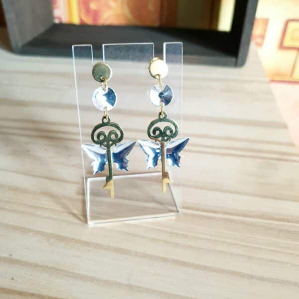 Boucles d'oreilles "Clés enchantées" – Image 3