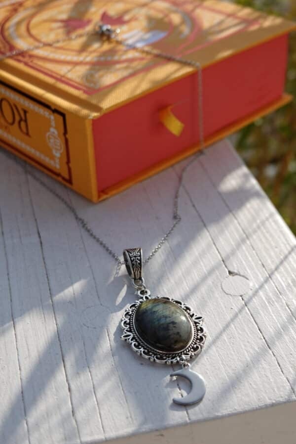 Collier “Lune de Labradorite” – Image 3