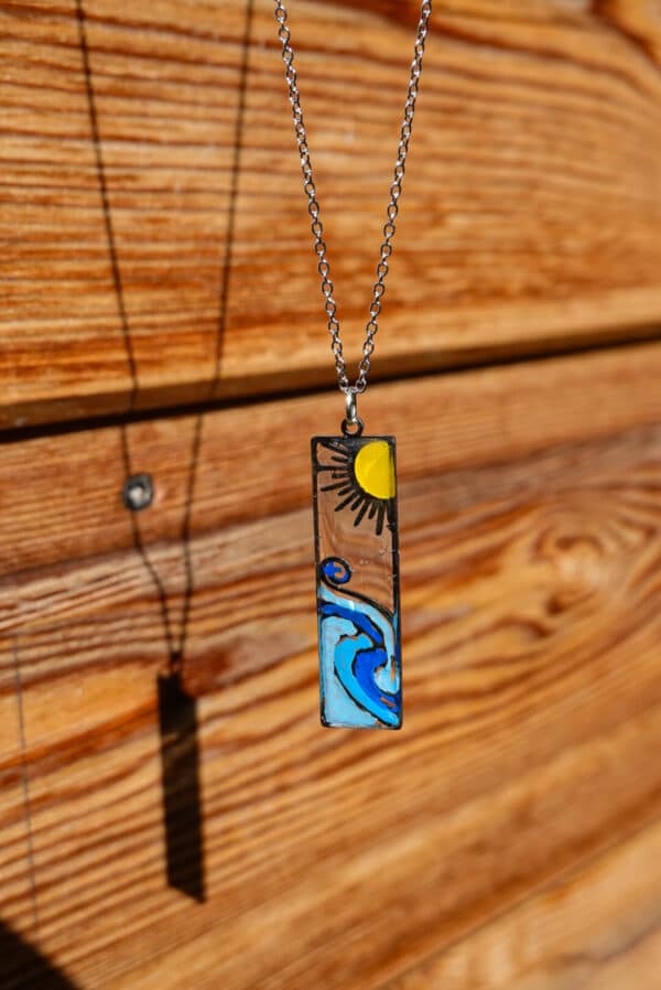 Parure “Soleil & Vagues”