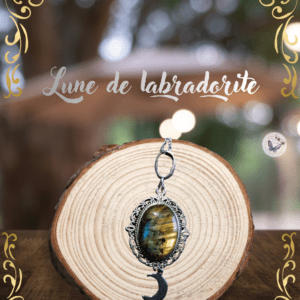 Collier “Lune de Labradorite”